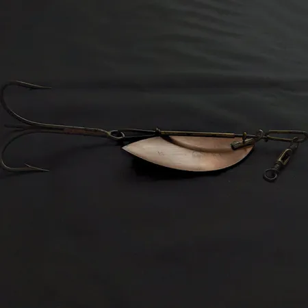 Vintage Pflueger Muskill 12, 1 2/3oz nikiel/miedź spinning lure #22844