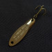 Vintage  Acme Kastmaster, 1/8oz gold fishing spoon #22849