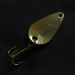 Vintage  Acme K.O. Wobbler, 1/8oz black/white/gold fishing spoon #22855