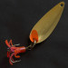 Vintage   Johnson Sprite, 1/3oz gold fishing spoon #22860