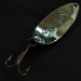 Vintage  Seneca Little Cleo (Hula Girl), 1/2oz white pearl/pink/nickel fishing spoon #22861