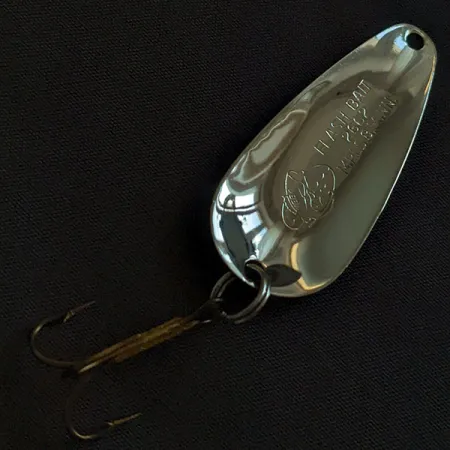 Vintage Nebco Flashbait 2662, 1/4oz nickel fishing spoon #22864