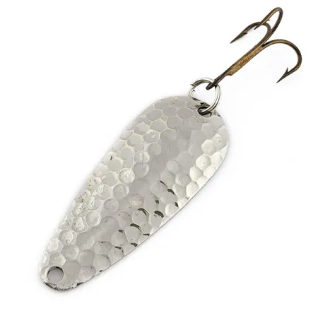 Vintage Nebco Flashbait 2662, 1/4oz nickel fishing spoon #22864