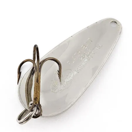 Vintage Nebco Flashbait 2662, 1/4oz nickel fishing spoon #22864