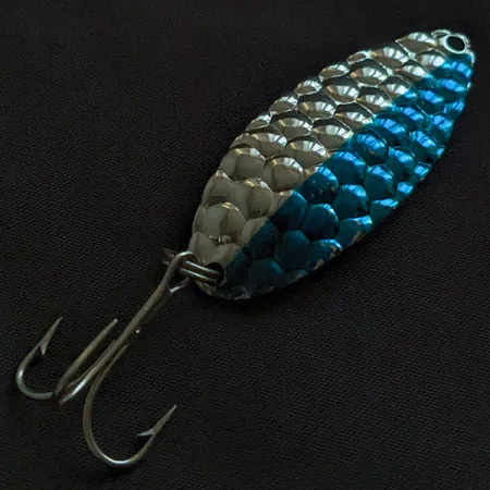 Vintage Acme Little Cleo bubbles, 2/5oz fishing spoon #22866