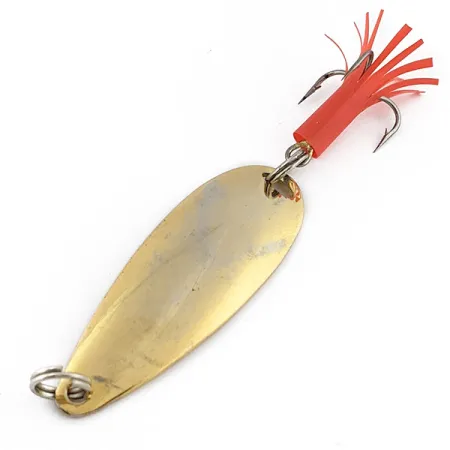 Vintage Johnson Sprite, 1/3oz gold fishing spoon #22868