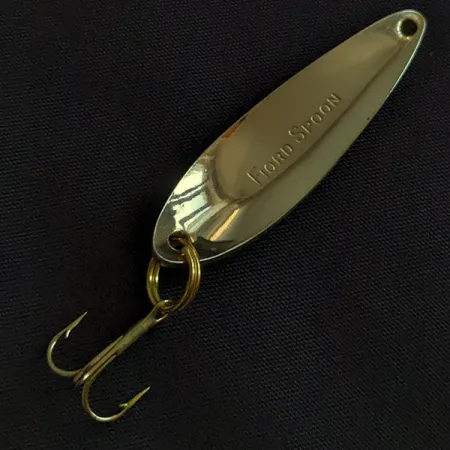 Vintage Acme Fiord Spoon, 1/4oz Frog fishing spoon #23959