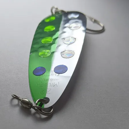 Vintage Miller Flutter 22, 1/4oz fishing spoon #22876