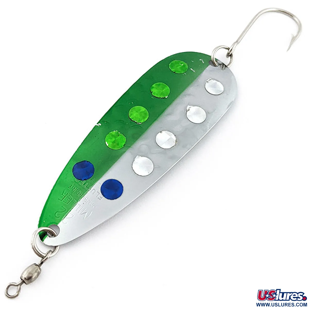 big eyes fishing lure Mustad Big Eye Bucktail Fishing Lure (White/Chartreuse) - Size: 1oz