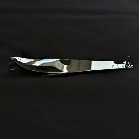 Vintage Prescott Spinner Little Doctor Thin Doctor 175, 1/3oz nickel/yellow/green UV fishing spoon #22879