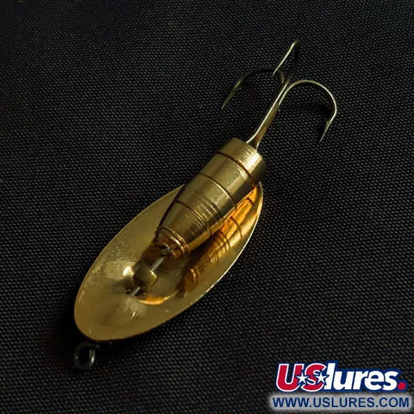 Vintage Panther Martin 6, 3/16oz gold fishing spoon #22890