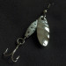 Vintage   Glen Evans Shyster, 1/8oz nickel/white spinning lure #22896