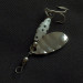 Vintage   Glen Evans Shyster, 1/8oz nickel/white spinning lure #22896