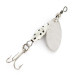 Vintage   Glen Evans Shyster, 1/8oz nickel/white spinning lure #22896