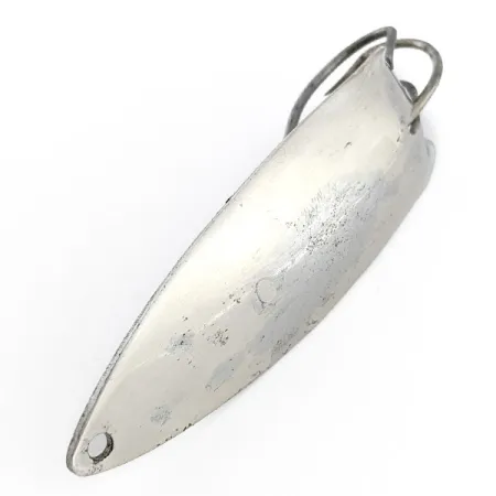 Vintage Acme Weedless Minnow, 1oz nickel fishing spoon #22899
