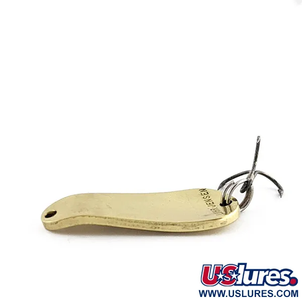 Vintage   Luhr Jensen Maisie, 1/4oz gold fishing spoon #22908