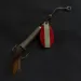 Vintage   Eppinger Osprey Spinner, 1/2oz Red Devle spinning lure #22909