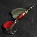 Vintage   Les Davis Bolo,  nickel/red spinning lure #22911