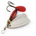 Vintage   Les Davis Bolo, 3/16oz nickel/red spinning lure #22912