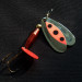 Vintage   Les Davis Bolo, 3/16oz nickel/red spinning lure #22912