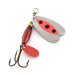 Vintage   Les Davis Bolo, 3/16oz nickel/red spinning lure #22912