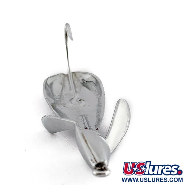 Vintage Johnnie O'Neil Weed Wing Jonny O'Neil's, 1/3oz nickel fishing spoon #22918