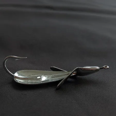 Vintage Johnnie O'Neil Weed Wing Jonny O'Neil's, 1/3oz nickel fishing spoon #22918