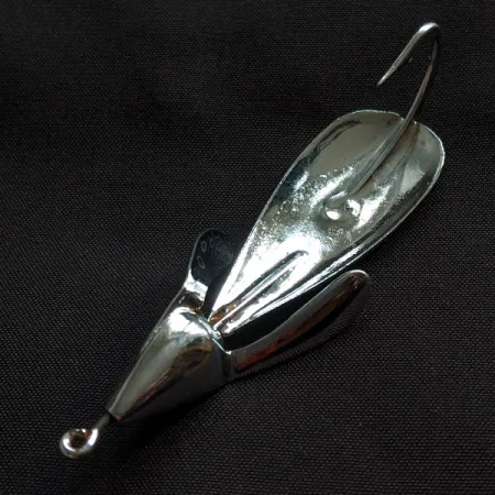 Vintage Johnnie O'Neil Weed Wing Jonny O'Neil's, 1/3oz nickel fishing spoon #22918