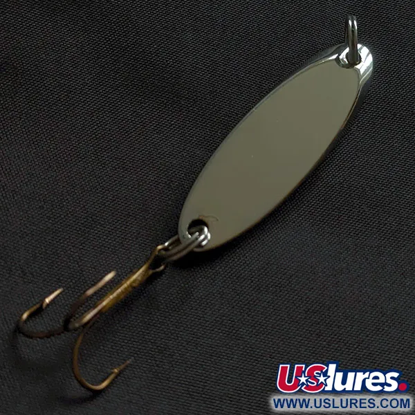 Vintage Johnson Splitter, 1/2oz nickel fishing spoon #22919