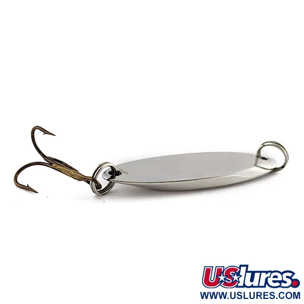 Vintage Johnson Splitter, 1/2oz nickel fishing spoon #22919