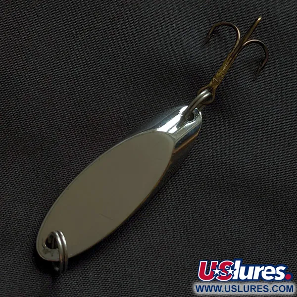 Vintage Johnson Splitter, 1/2oz nickel fishing spoon #22919