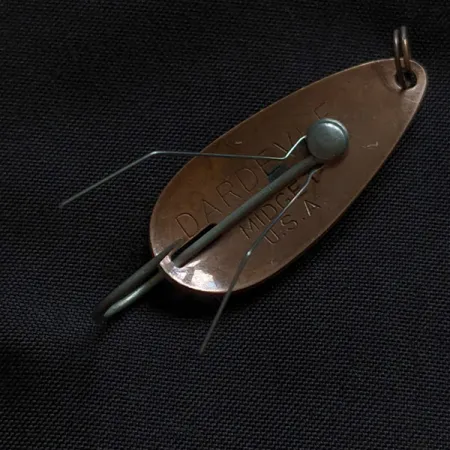 Vintage Eppinger Dardevle Midget Weedles, 3/16oz fishing spoon #22922