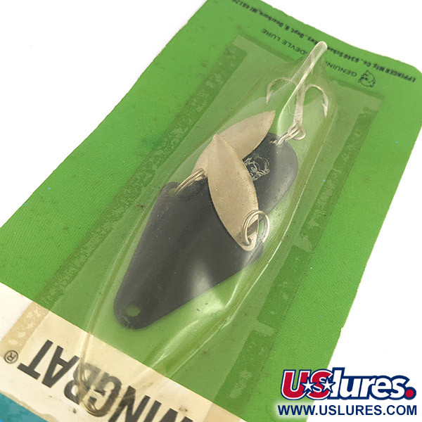   Eppinger Wingbat, 1/2oz black fishing spoon #22928