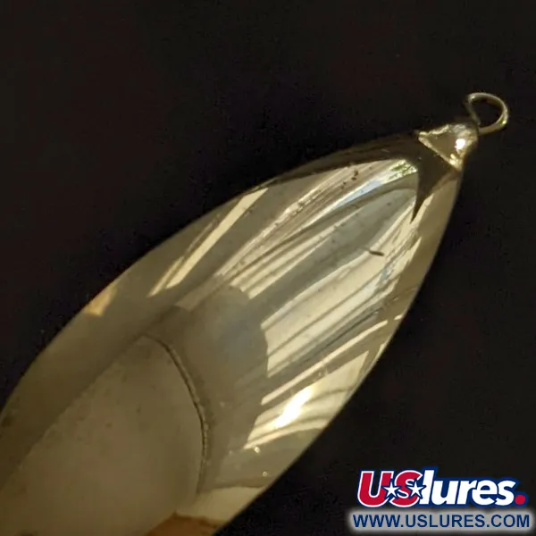 Vintage Johnson Silver Minnow, 1/2oz gold fishing spoon #22930