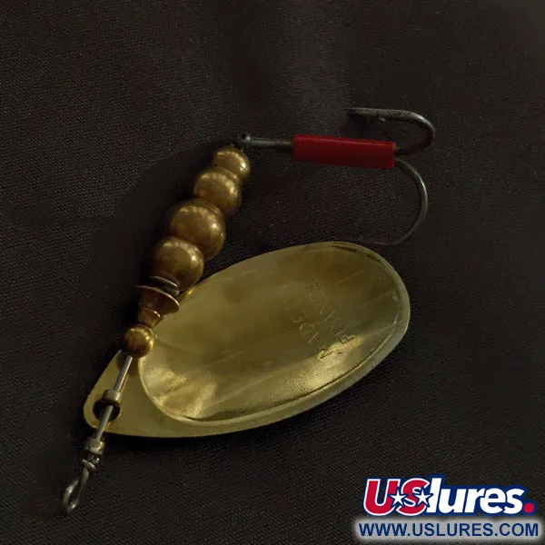 Vintage   Mepps Aglia 5, 1/2oz brass spinning lure #22936