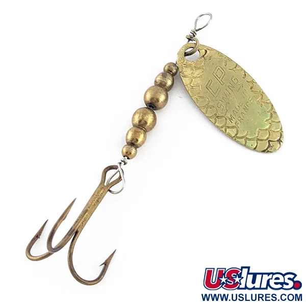 Vintage   C.P. Swing 3, 1/8oz brass spinning lure #22938