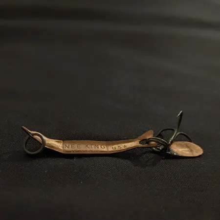 Vintage Luhr Jensen Kokanee King​, 1/16oz copper fishing spoon #22939