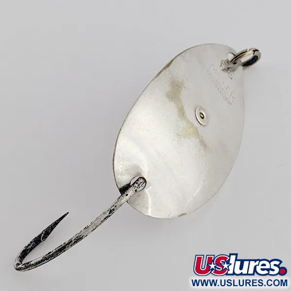 Vintage   Miller 66, 1/4oz silver fishing spoon #22949