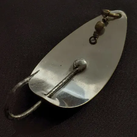 Vintage Miller 66, 1/4oz silver fishing spoon #22949