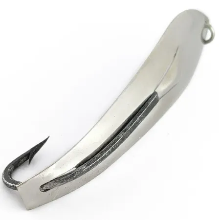 Vintage Huntington LB Huntindton Drone Spoon, 1oz nickel fishing spoon #22955