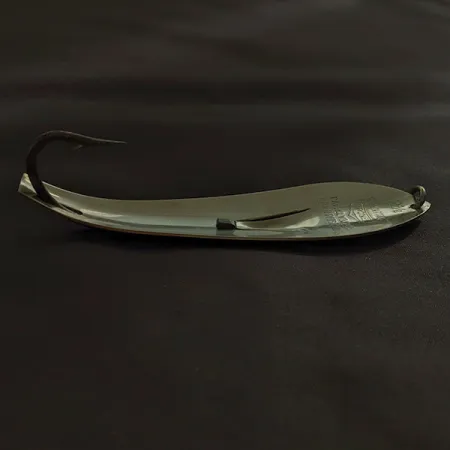 Vintage Huntington LB Huntindton Drone Spoon, 1oz nickel fishing spoon #22955