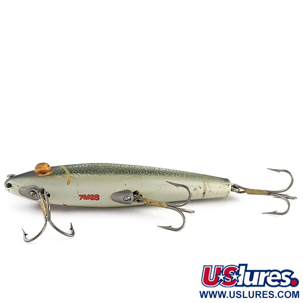 Vintage  L&S Bait Mirro lure L&S Mirrolure 7M18 Floating Twitchbait, 2/5oz 9 fishing lure #22957