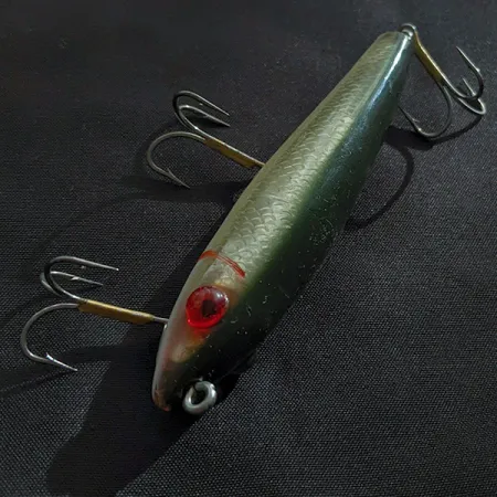 Vintage L&S Bait Mirro lure L&S Mirrolure 7M18 Floating Twitchbait, 2/5oz 9 fishing lure #22957