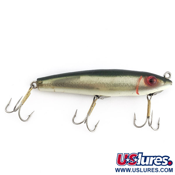 Vintage  L&S Bait Mirro lure L&S Mirrolure 7M18 Floating Twitchbait, 2/5oz 9 fishing lure #22957