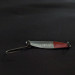 Vintage   Luhr Jensen Needlefish 1, 1/16oz nickel/red fishing spoon #22969