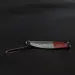 Vintage   Luhr Jensen Needlefish 1, 1/16oz nickel/red fishing spoon #22969