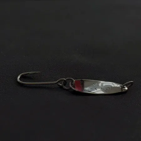 Vintage Dick Nite Spoons Dick Nite Wee, 1/32oz nickel/red fishing spoon #22970