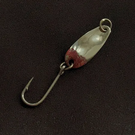 Vintage Dick Nite Spoons Dick Nite Wee, 1/32oz nickel/red fishing spoon #22970