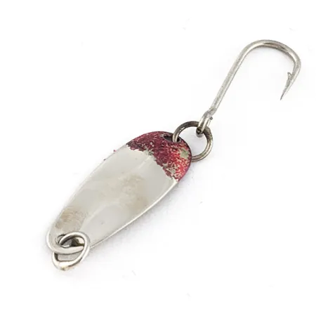 Vintage Dick Nite Spoons Dick Nite Wee, 1/32oz nickel/red fishing spoon #22970