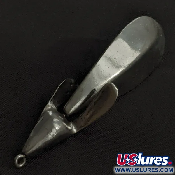 Vintage Weedless Panther Martin Weed Wing, 2/5oz nickel fishing spoon #22978